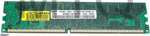 Original SAMSUNG DDR DIMM 128Mb <PC-2700>