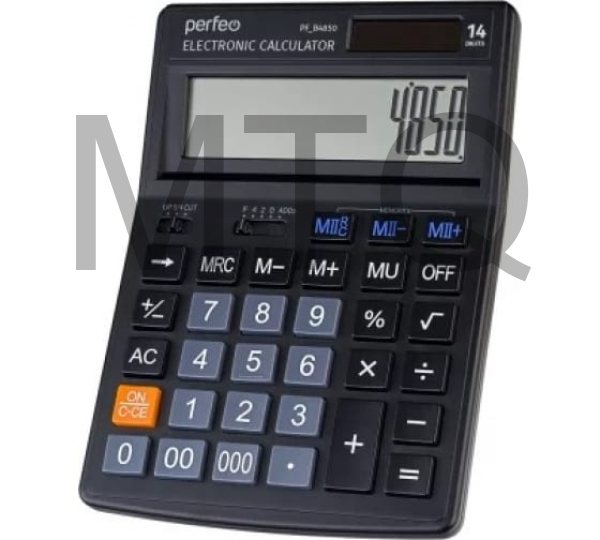 PERFEO (PF_B4850) бухгалтерский, 14-разр., черный