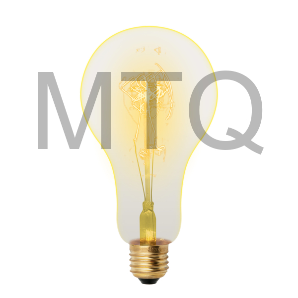 UNIEL IL-V-A95-60/GOLDEN/E27 SW01