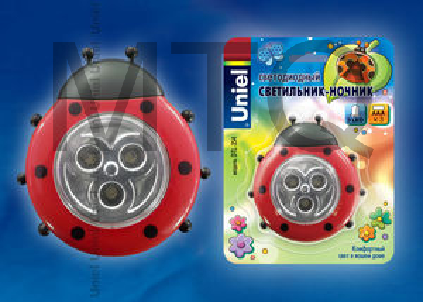 UNIEL DTL-354 БОЖЬЯ КОРОВКА красный