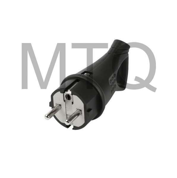 SMARTBUY (SBE-16-P09-R) вилка, прямая 1-местная