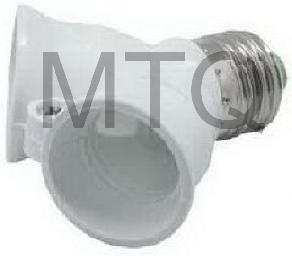 Патрон-переходник ECOLA  A7T27WEAY Белый