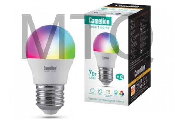 CAMELION LSH7/G45/RGBСW/Е27/WIFI Smart Home