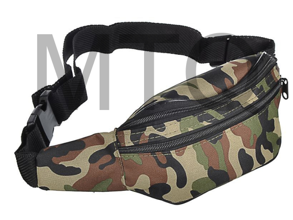 ЧИНГИСХАН Сумка туристическая поясная, 35х7см, полиэстер 118-111