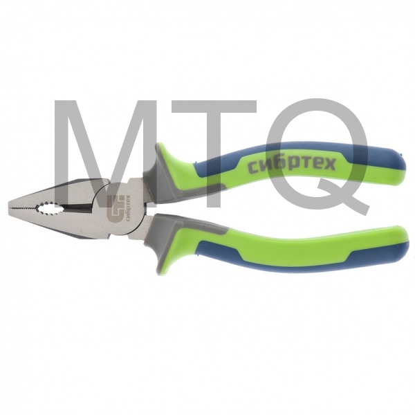 Плоскогубцы комбинированные, 160 мм, фосфатирование, трехкомпонентные рукоятки Сибртех