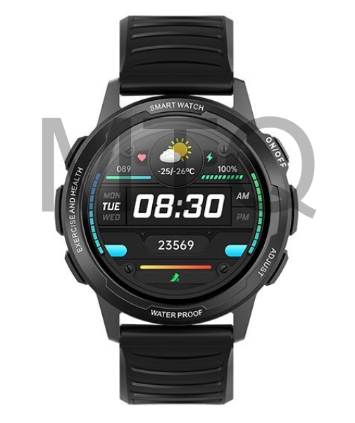 BQ Watch 1.3 Black+Black wristband