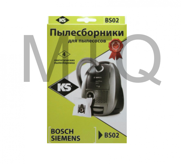 Пылесборники KS BS-02 синтетика комл. 4шт.