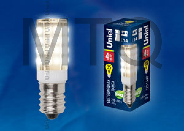 UNIEL UL-00000179 LED-Y16-4W/WW/E14/CL PLZ04WH