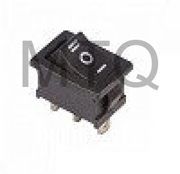 REXANT (36-2030) выключатель клавишный (RWB-102) черный (200)