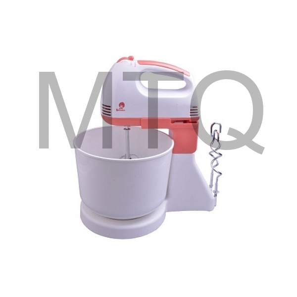 Миксер ВАСИЛИСА ВА-503Н с чашей, белый с корал.