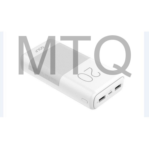 Powerbank GOLF G81 White 20000 Mah