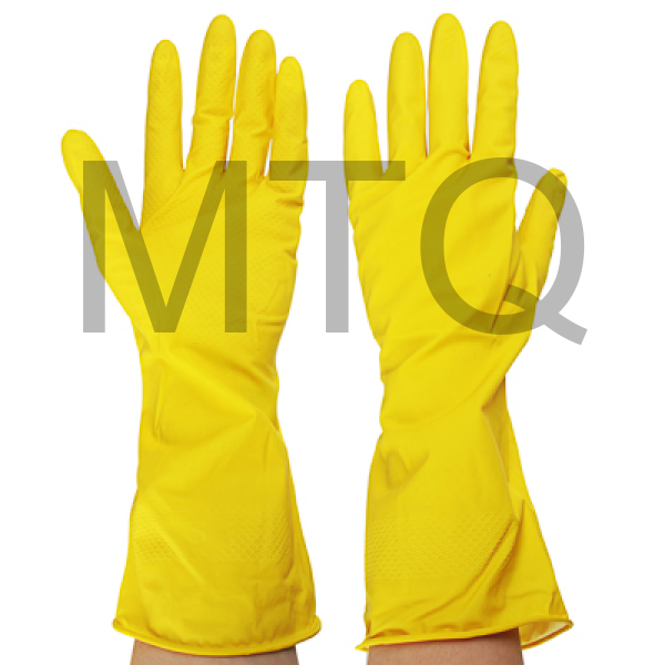 Перчатки VETTA 447 004 Перчатки резиновые желтые S