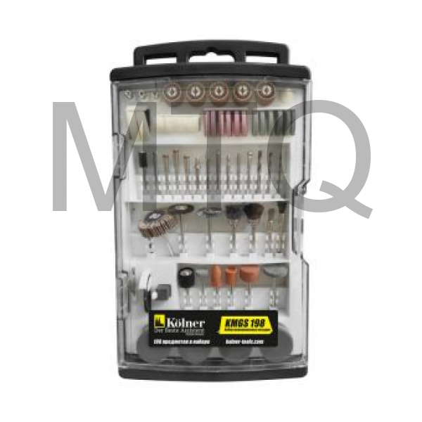 KOLNER KMGS 198 Набор гравировальных насадок 198шт