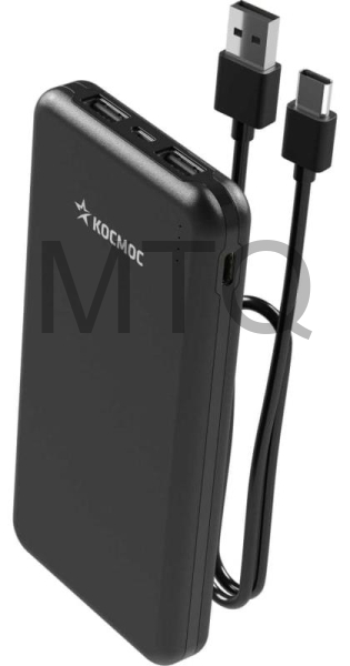 КОСМОС KPB10USB2TCMi 10000 мАч 2 USB Micro
