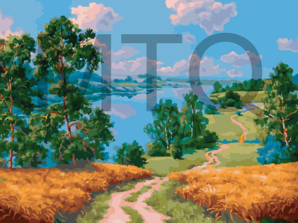 БЕЛОСНЕЖКА 985-AS Среди пшеничных полей