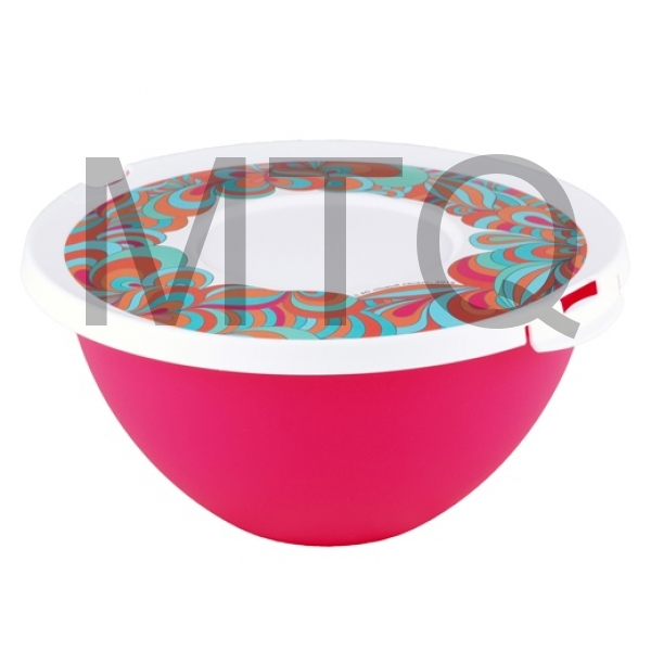 ПОЛИМЕРБЫТ Миска с крышкой ДОМАШНИЙ 2л (C35666)