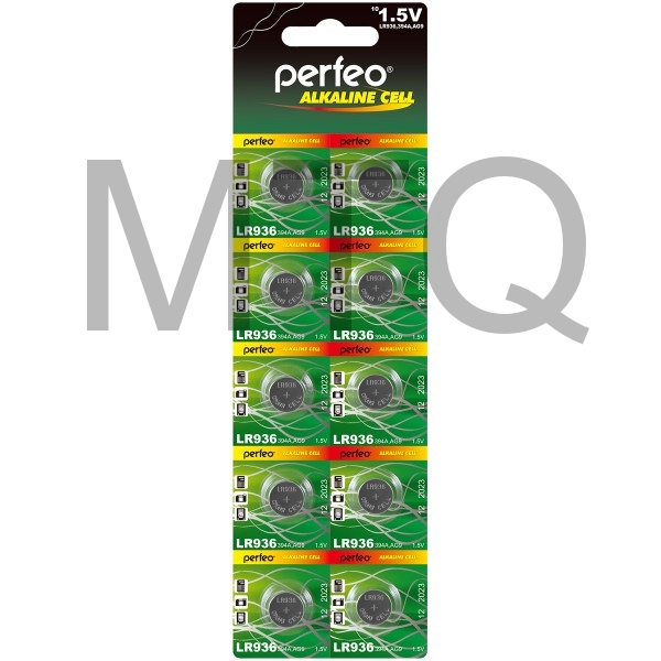 Батарейка PERFEO LR936-10BL ALKALINE CELL 394A AG9